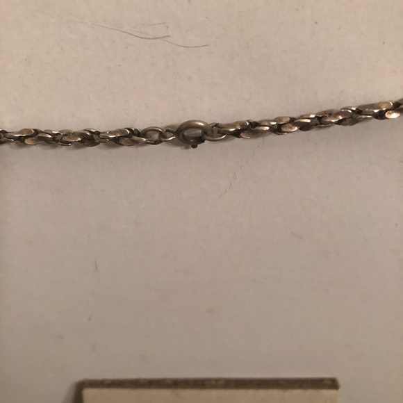 Vintage Sterling Necklace with Pendant Zuni Sanchez - Picture 4 of 4